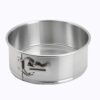 Aluminum cake pan with removable bottom 6" 8" 9" 10" 11" 12" with a lock