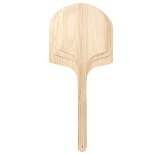 Pine wood pizza peel square shovel head wooden pizza board 12'' 14'' 16'' 18'' 20'' - Image 4
