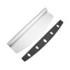Stainless steel pizza cutter with pp lid 35cm