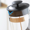 High borosilicate french press with pp handle 1000ml - Image 3