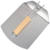 Stainless steel pizza peel with foldable handle square shovel head pizza shovel 24cm - Image 4