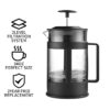 High borosilicate plastic french press with pp handle 350ml 800ml 1000ml - Image 3