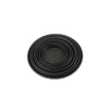 Hard anodizing aluminum deep pizza pan black pizza tray 5 inch - 12 inch, height 2.5cm