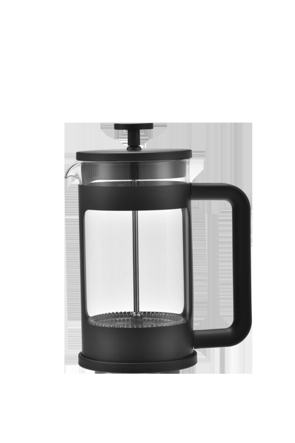 High borosilicate glass french press with painting,pp handle - Image 4