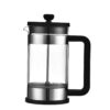 High borosilicate glass french press with painting,pp handle - Image 3