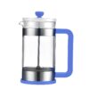 High borosilicate glass french press with painting,pp handle - Image 2